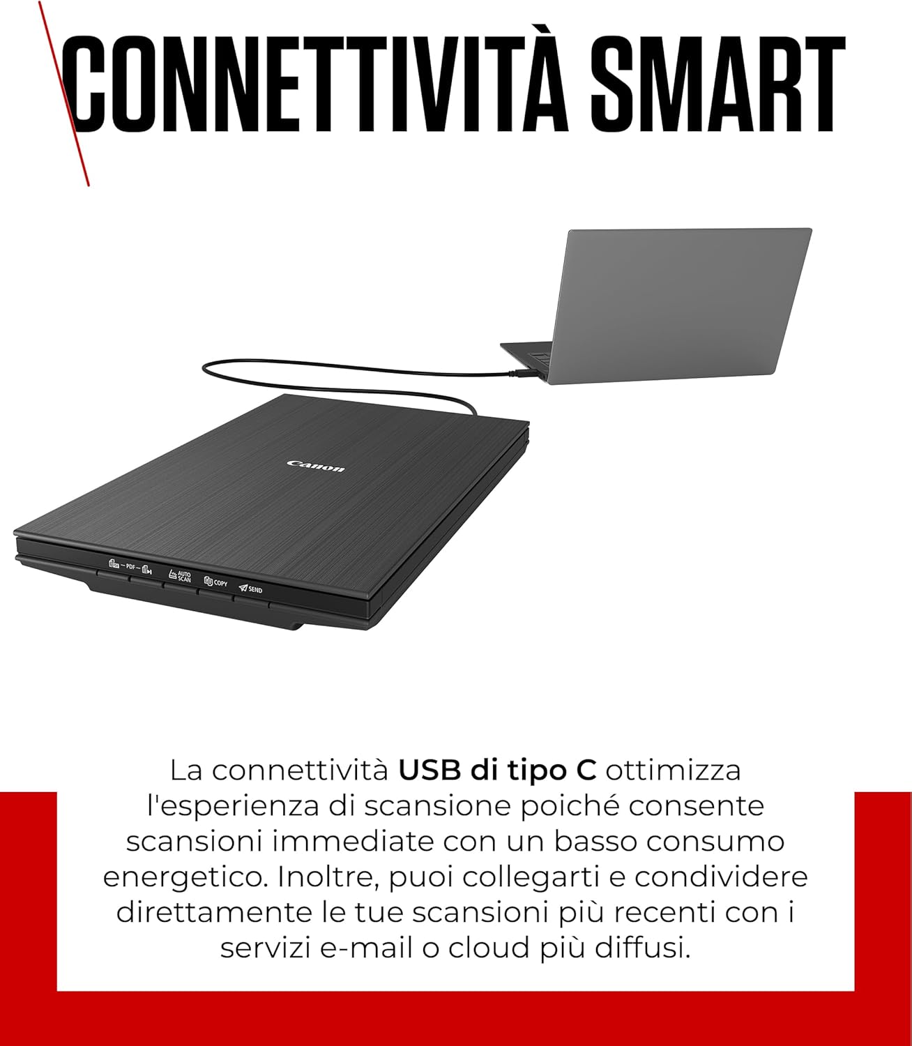 Thumbnail 4 de Canon LiDE 400 Scanner Nero A4