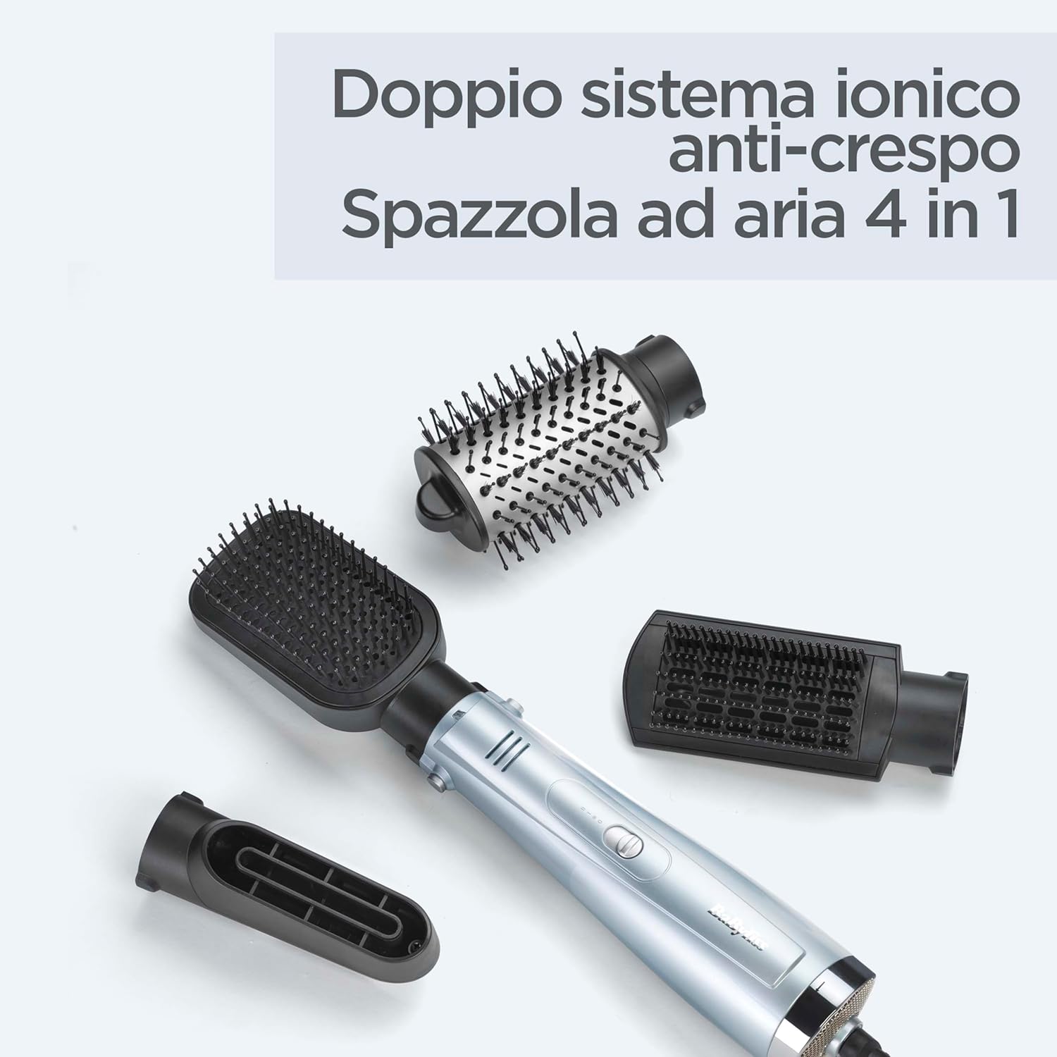 Detalle 2 de BaByliss Hydro-Fusion AS774E spazzola ad aria calda 4in1