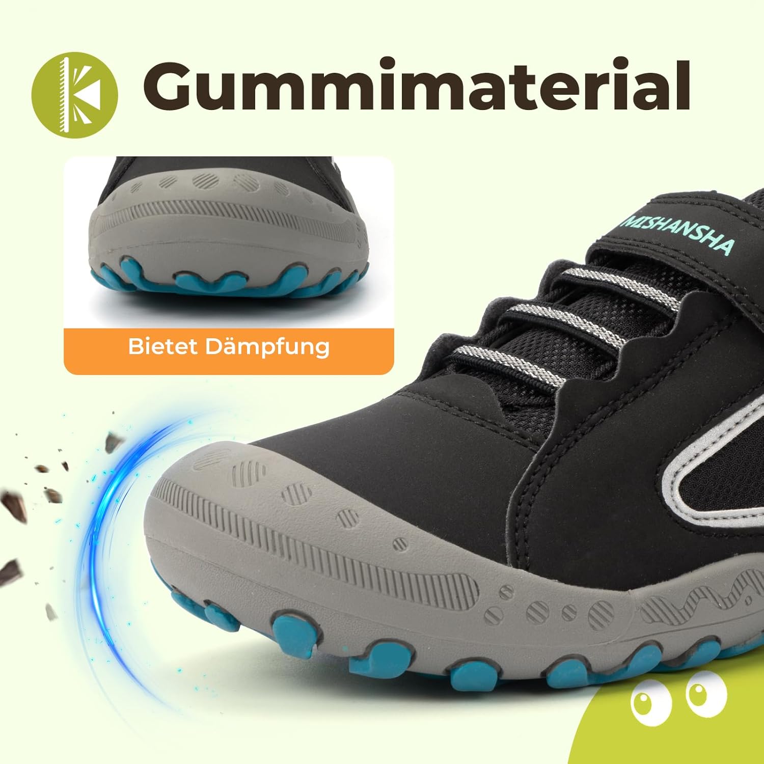 Thumbnail 3 de Mishansha Unisex-Kinder Trekkingschuhe & Wanderschuhe (24–38)