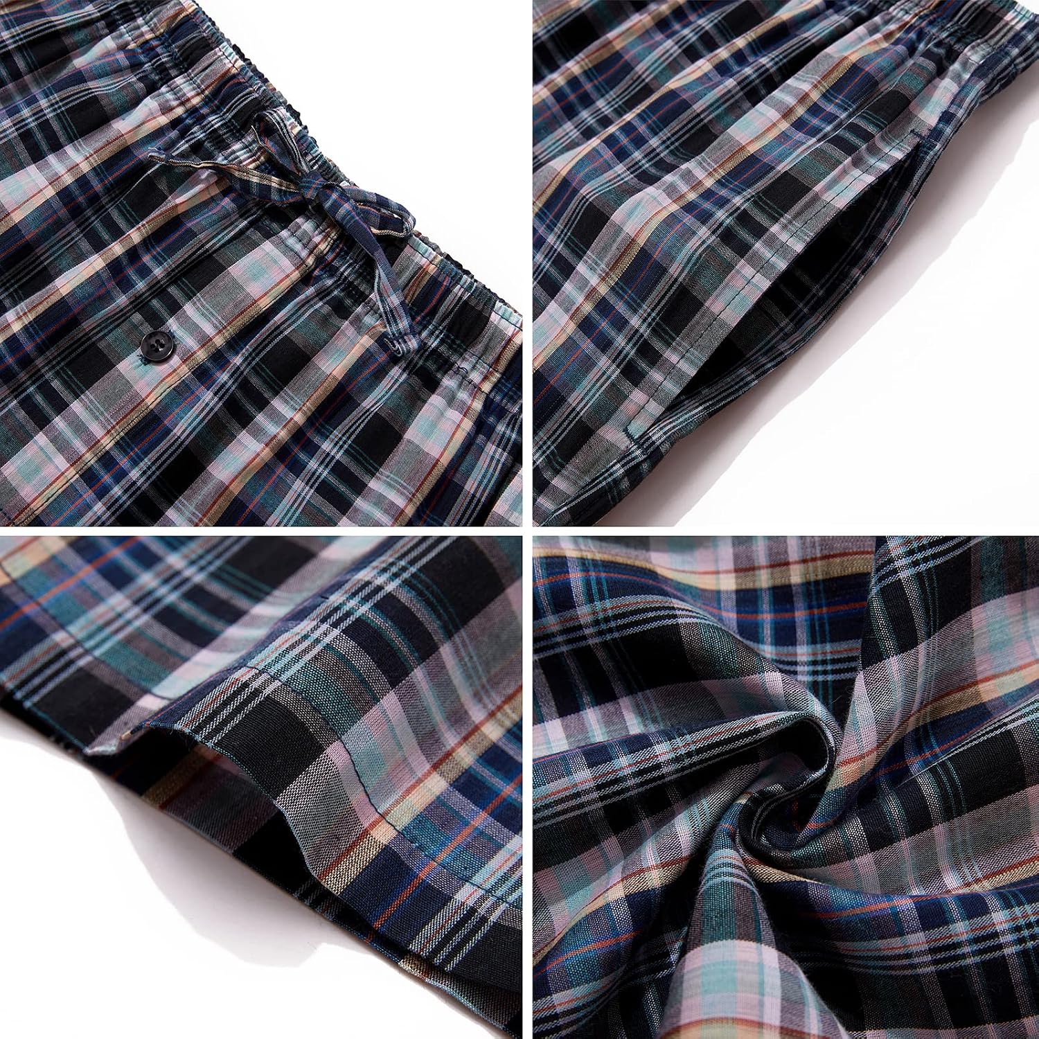 Detalle de JupiterSecret Men's Pajama Pants 3-Pack