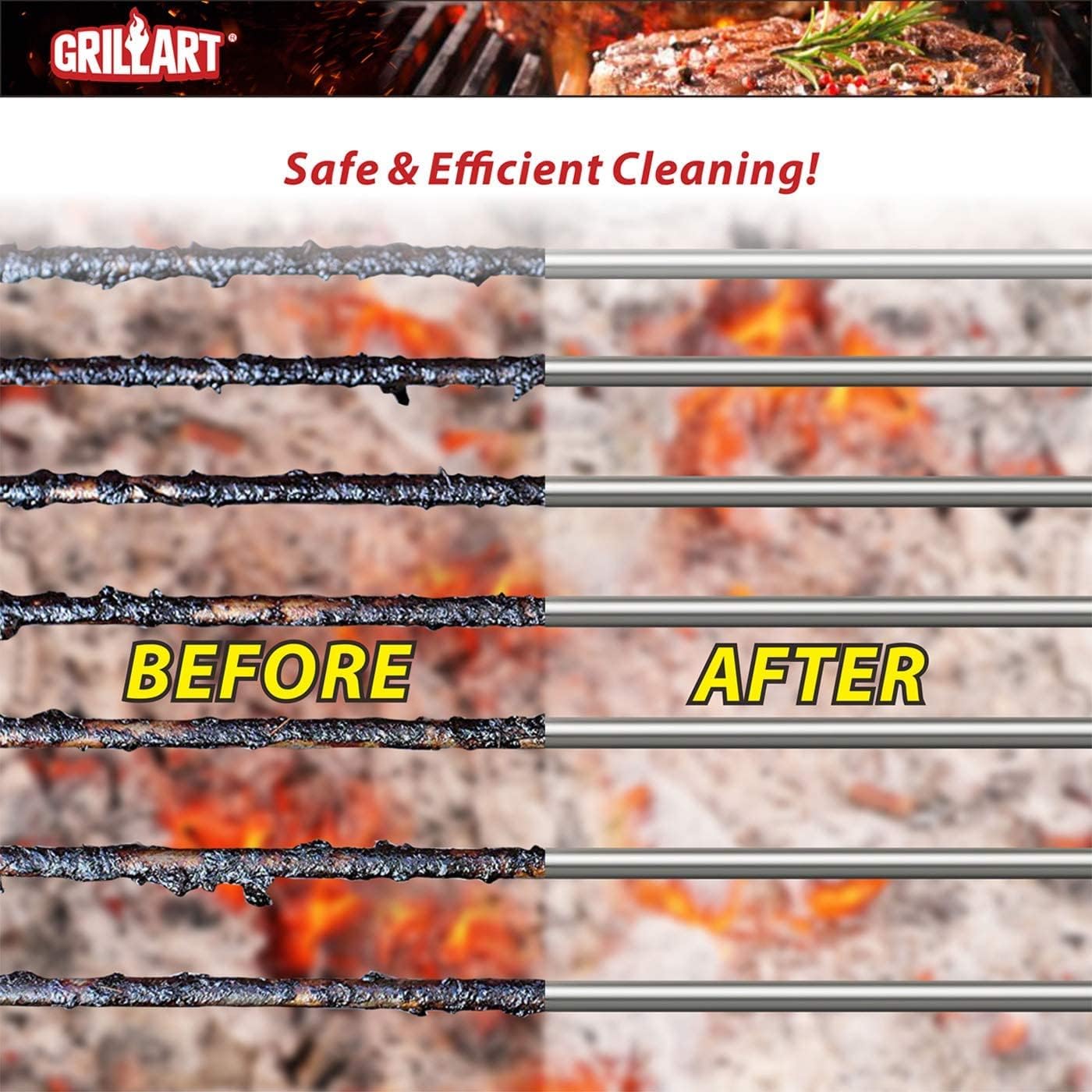 Thumbnail 6 de GRILLART Grill Brush with 18-inch Handle