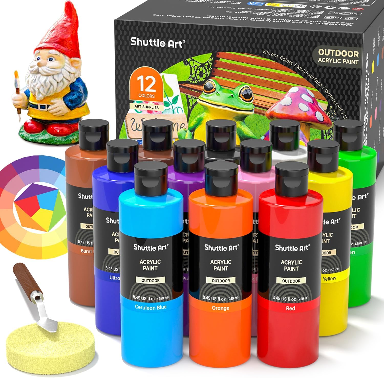 Detalle de Shuttle Art Outdoor Acrylic Paint 250ml