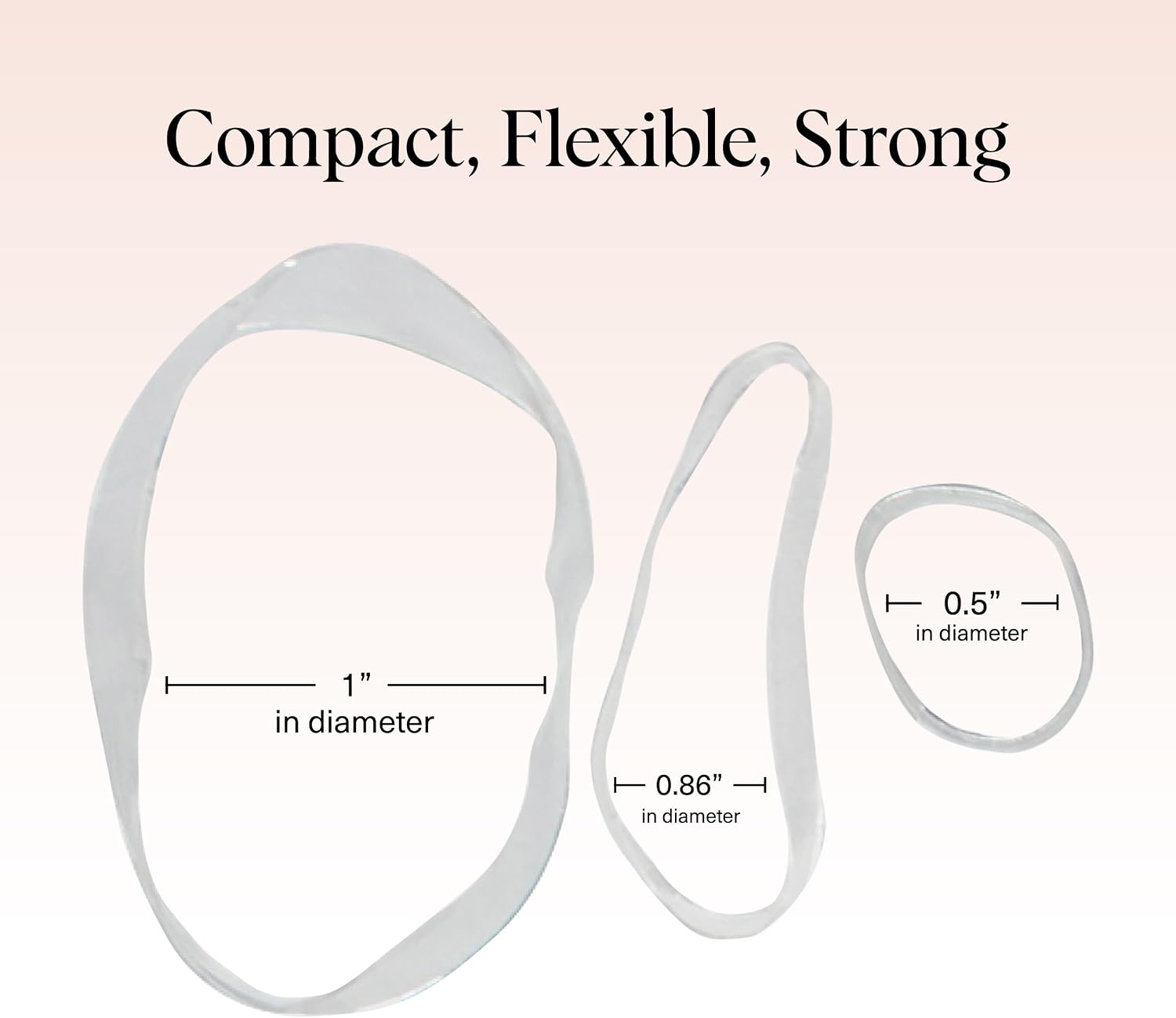 Detalle 1 de Kitsch Small Hair Elastics, 100-pack