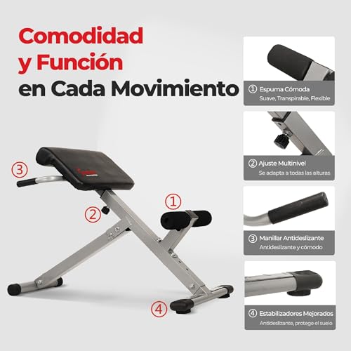 Thumbnail 4 de Sunny Health Foldable Roman Chair ⚙