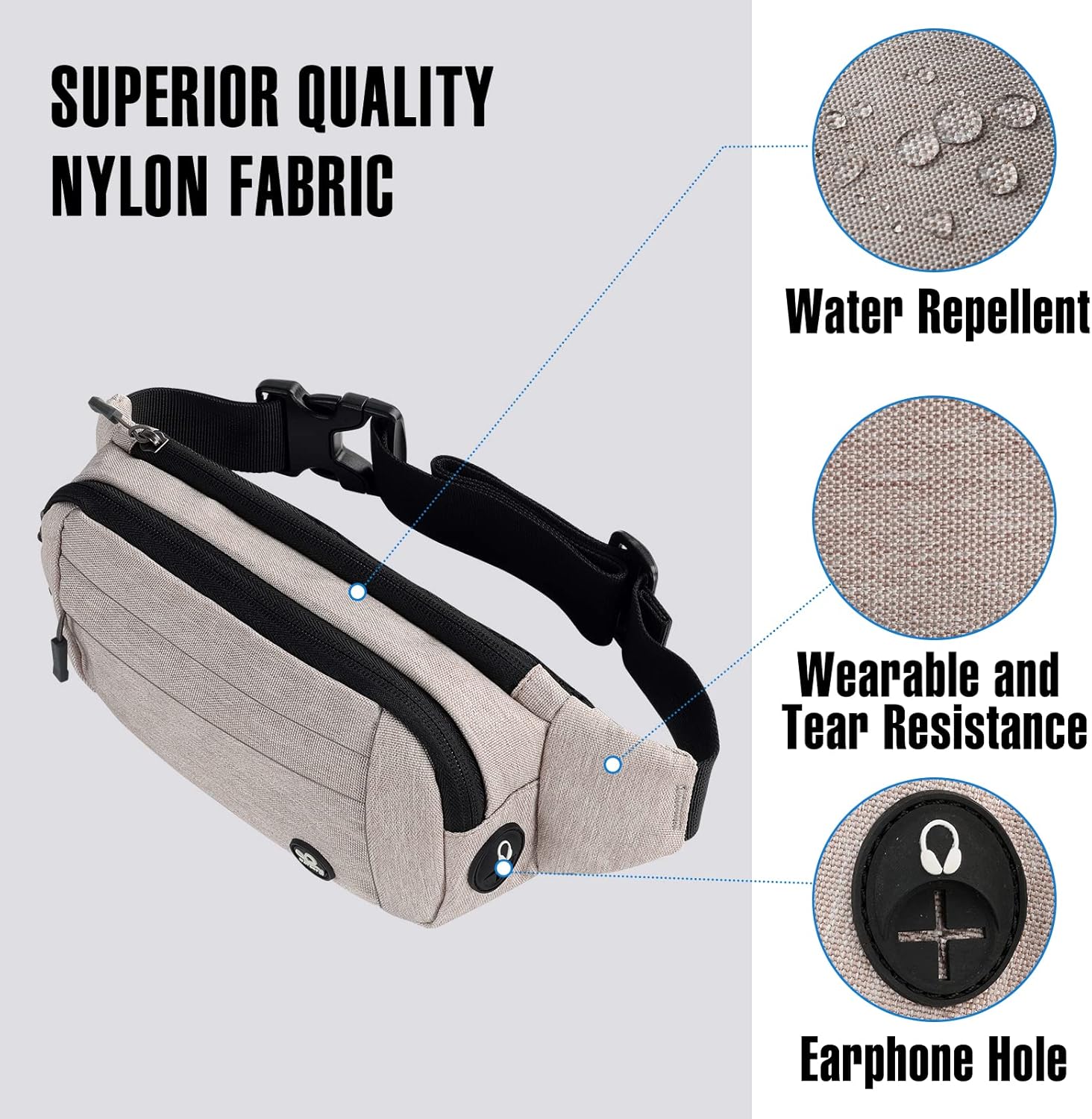 Thumbnail 5 de Waterfly Bumbags Waist Fanny Pack for Running