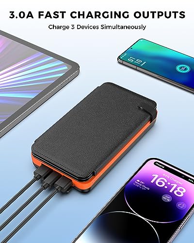 Thumbnail 2 de ADDTOP Cargador Solar 25000mAh Portátil 🚀 Batería Externa Impermeable