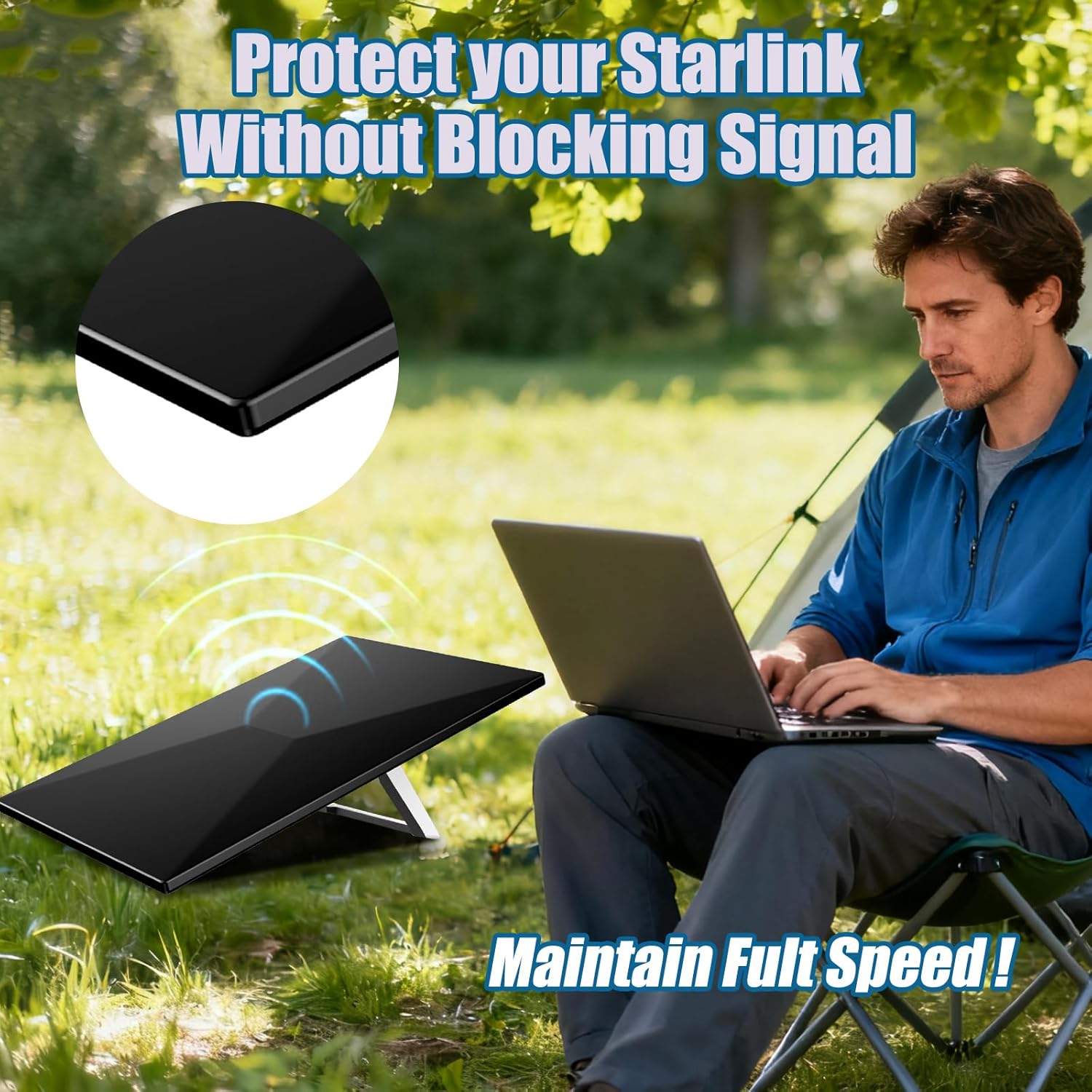 Detalle 2 de Starlink Gen 3 Protective Cover: Liquid Silicone Case for Outdoor Starlink Antenna