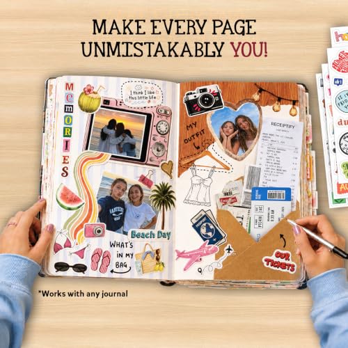 Detalle de My Artsy Stash – Scrapbooking Kit, Journaling Kit & Junk Journal Supplies by Gouda Games