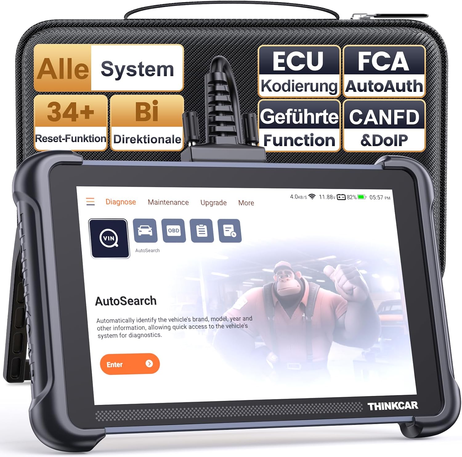 Detalle de thinkcar ThinkScan 689 OBD2 Diagnosegerät