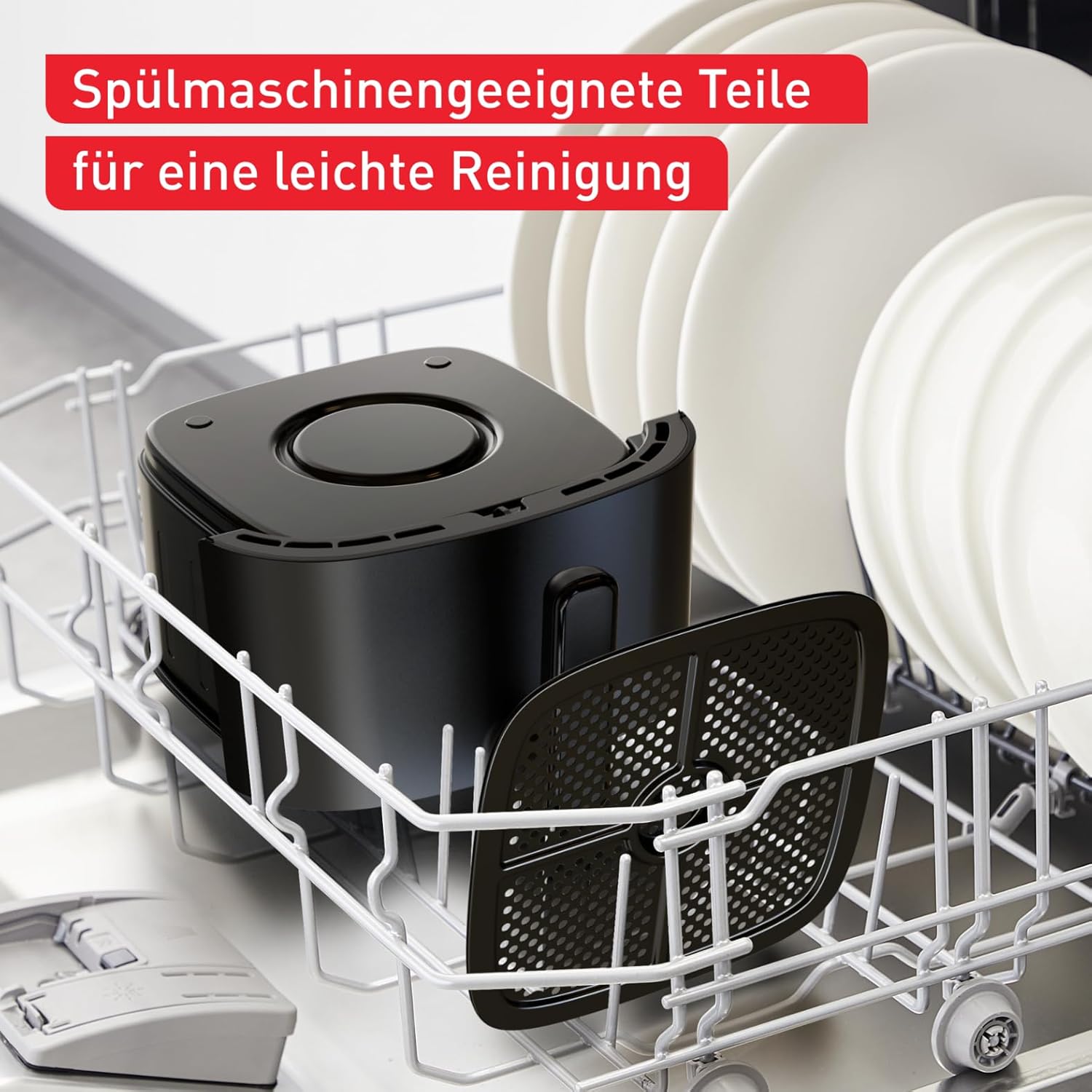 Thumbnail 6 de Tefal Easy Fry Max Heißluftfritteuse EY2458 (5-L-Airfryer) – kompakt für knusprige Pommes & saftiges Fleisch mit wenig Öl