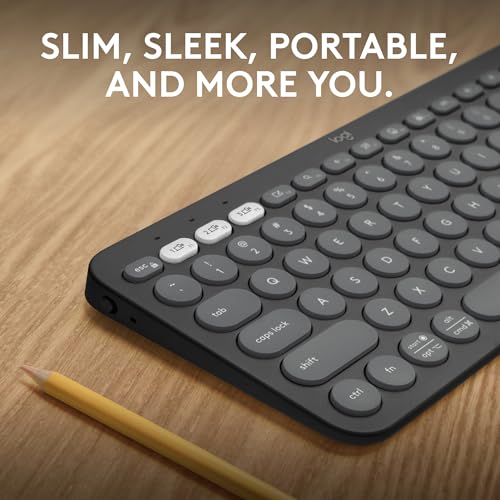 Thumbnail 1 de Logitech Pebble Keys 2 K380s: Multi-Device Bluetooth Keyboard