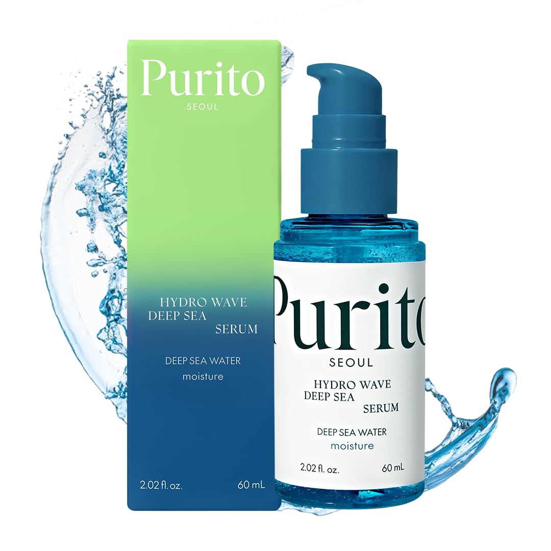 Detalle de PURITO Deep Sea Serum – Lightweight Hydration für alle Hauttypen, 60 ml