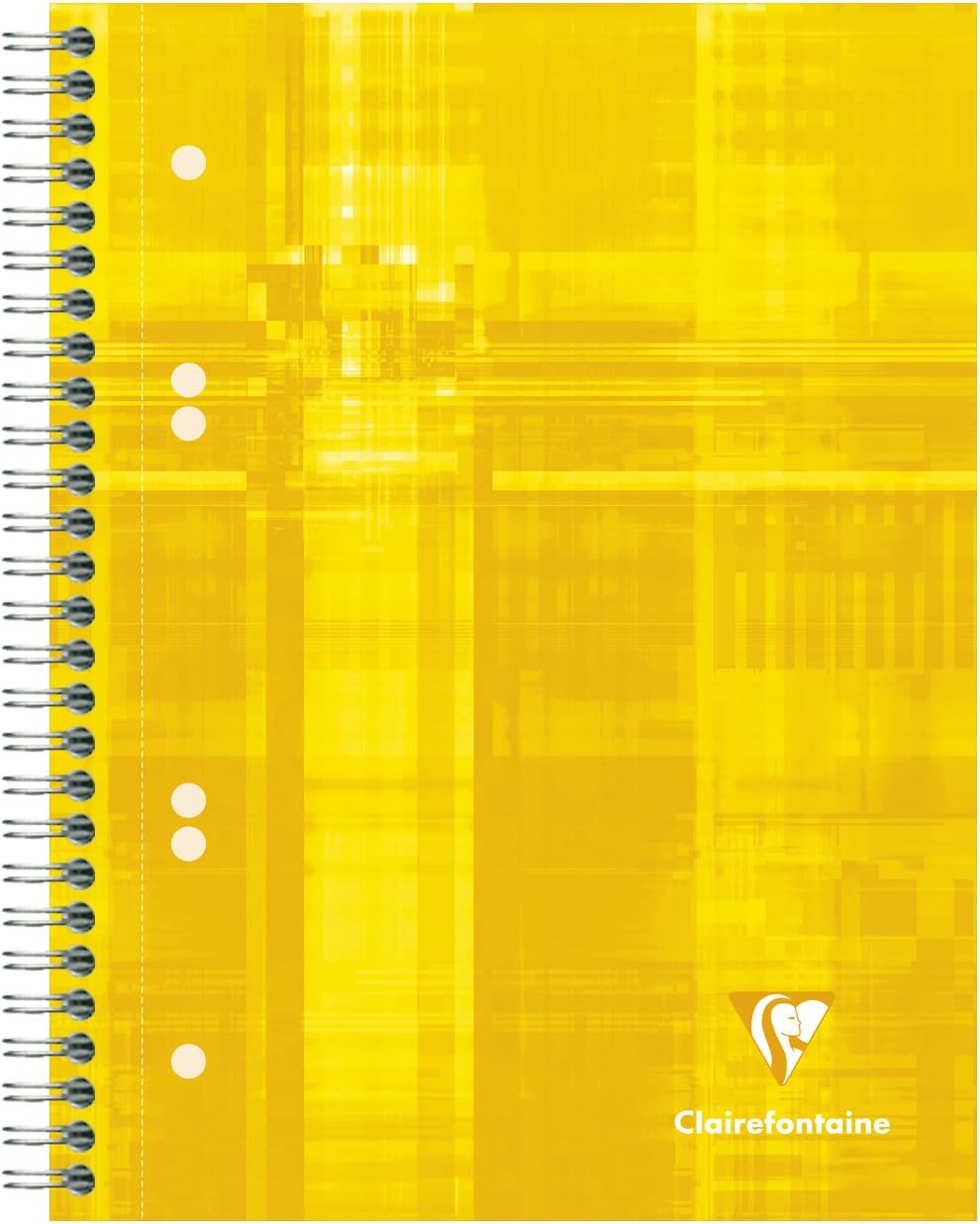 Detalle 1 de Clairefontaine 8570C: Packung mit 5 Collegeblöcken A5, 6-fach gelocht, 90 g/m², farbig sortiert