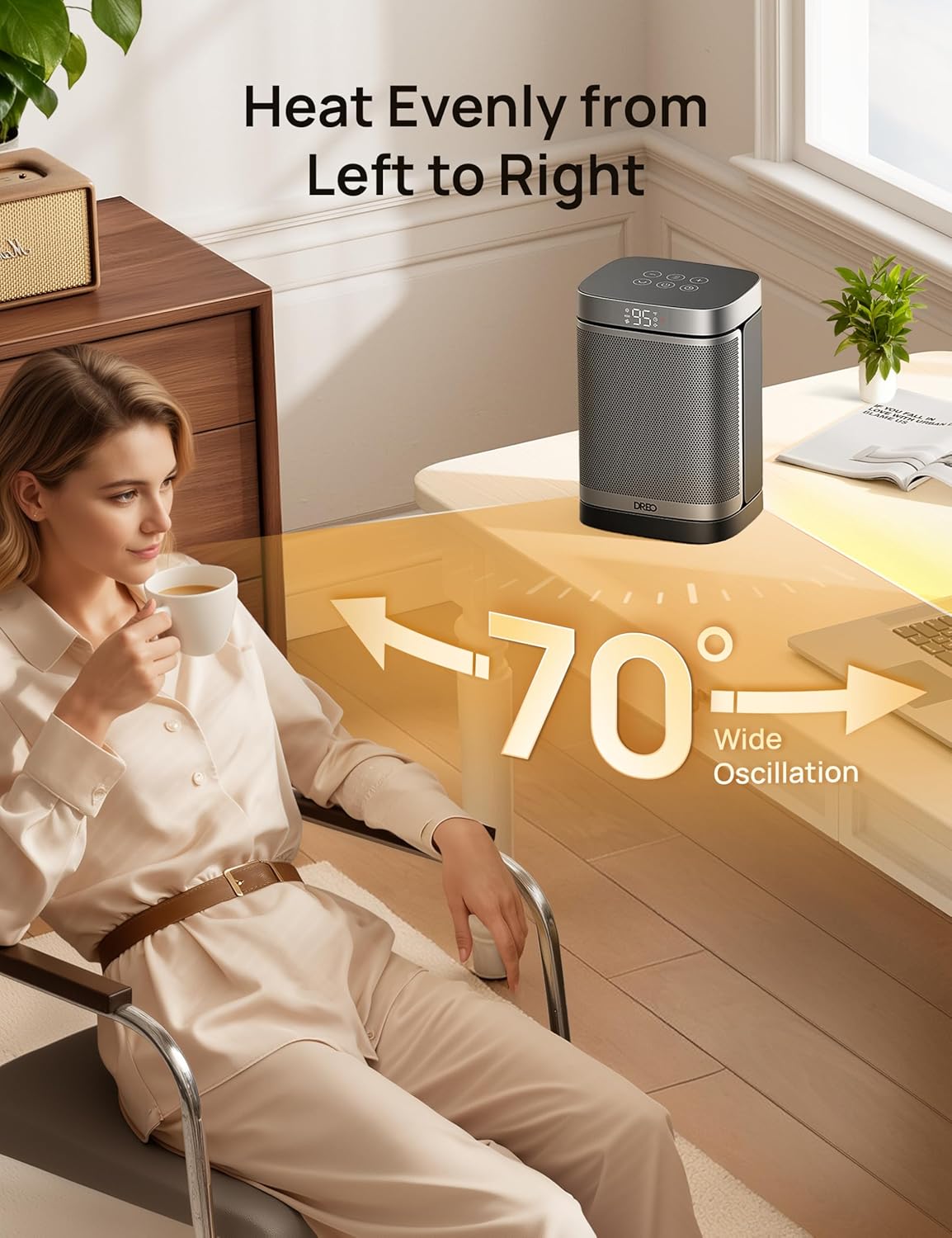Thumbnail 6 de Dreo Space Heater 1500W Portable Electric Heater