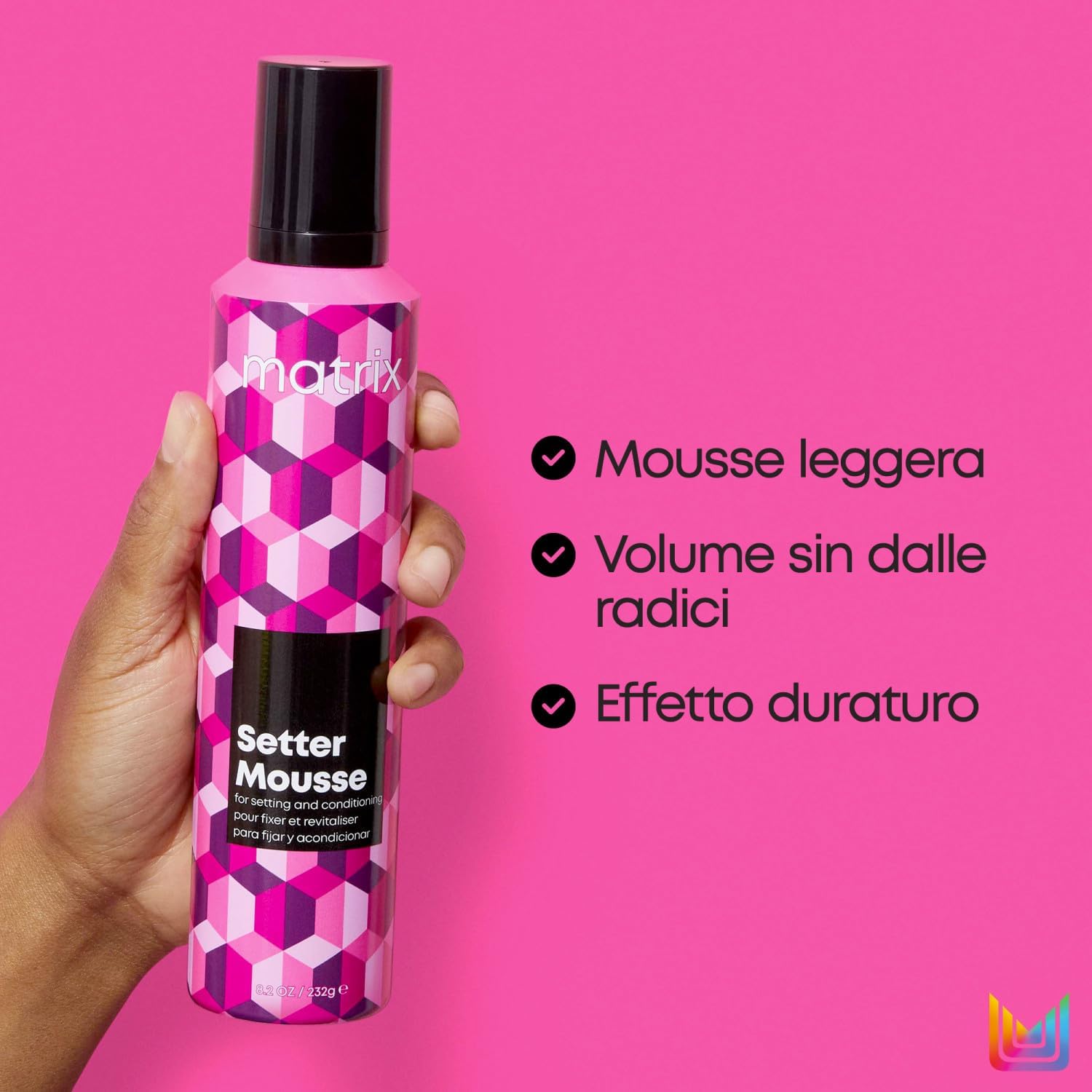 Detalle de Matrix Styling Setter Mousse Volumizzante, 232g