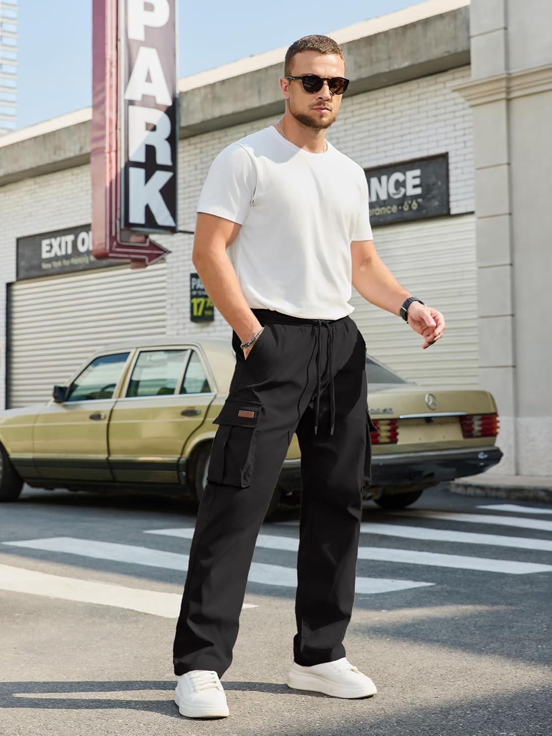 Thumbnail 6 de PLEPAN Men's Casual Cargo Pants 📘