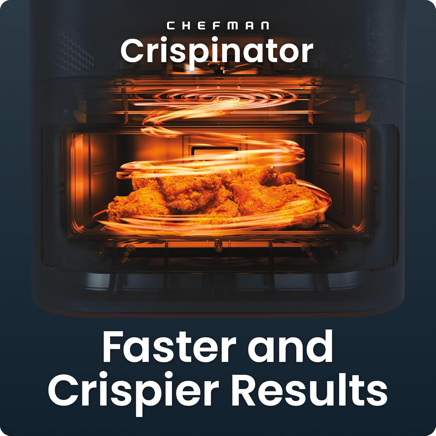 Thumbnail 2 de Chefman Crispinator Air Fryer 8 Qt
