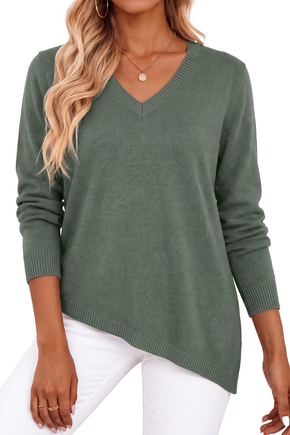 Detalle de WIHOLL Women's Sweater in Viscose Blend