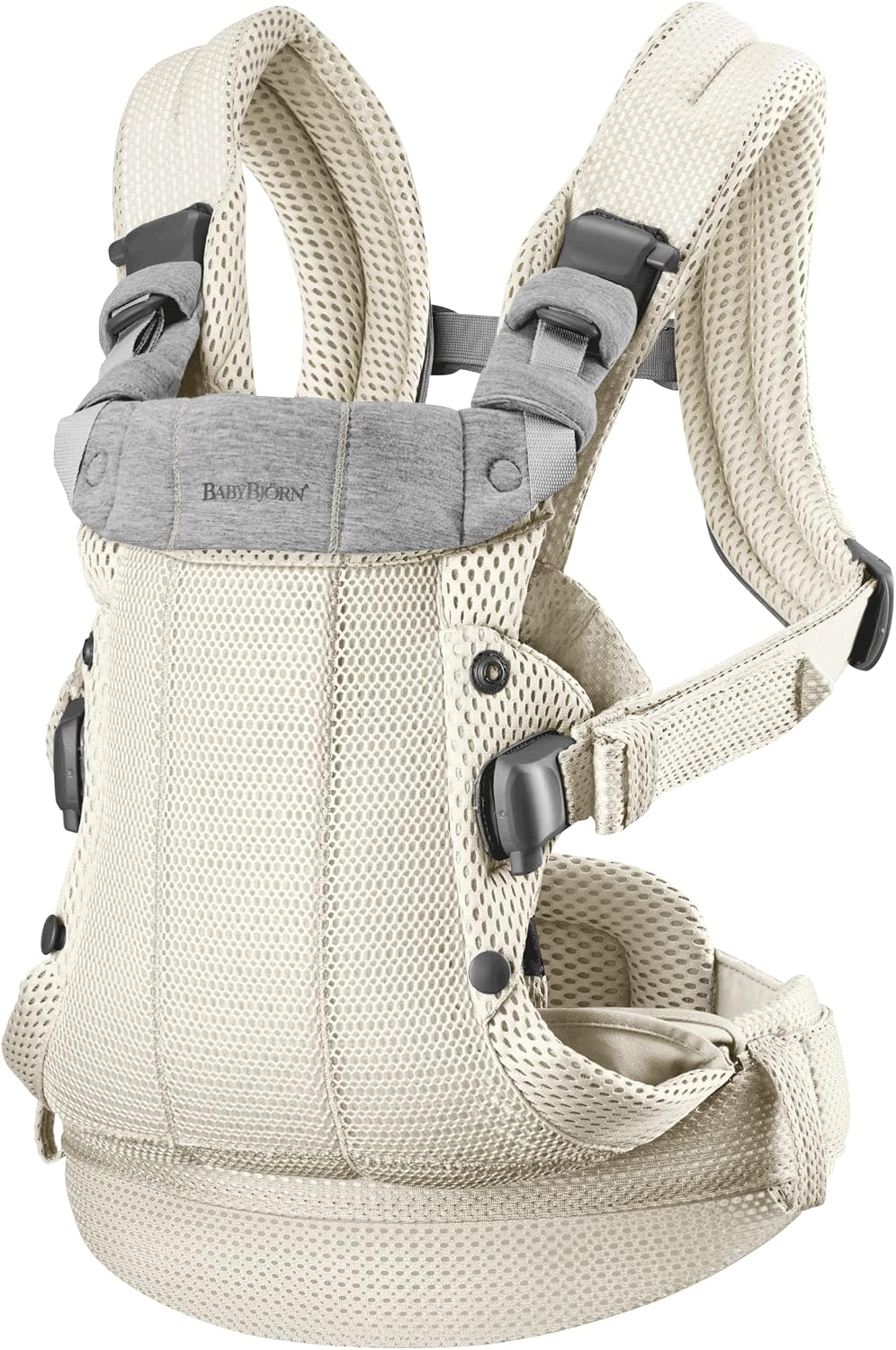 Detalle de BabyBjörn Baby Carrier Harmony (3D Mesh) in Cream