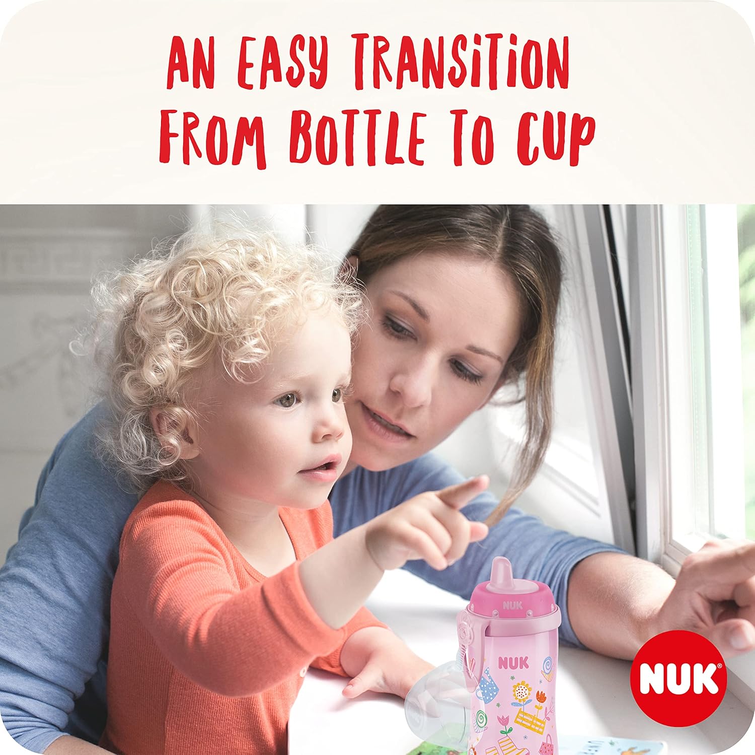 Detalle 2 de NUK Kiddy Cup 300 ml toddler cup