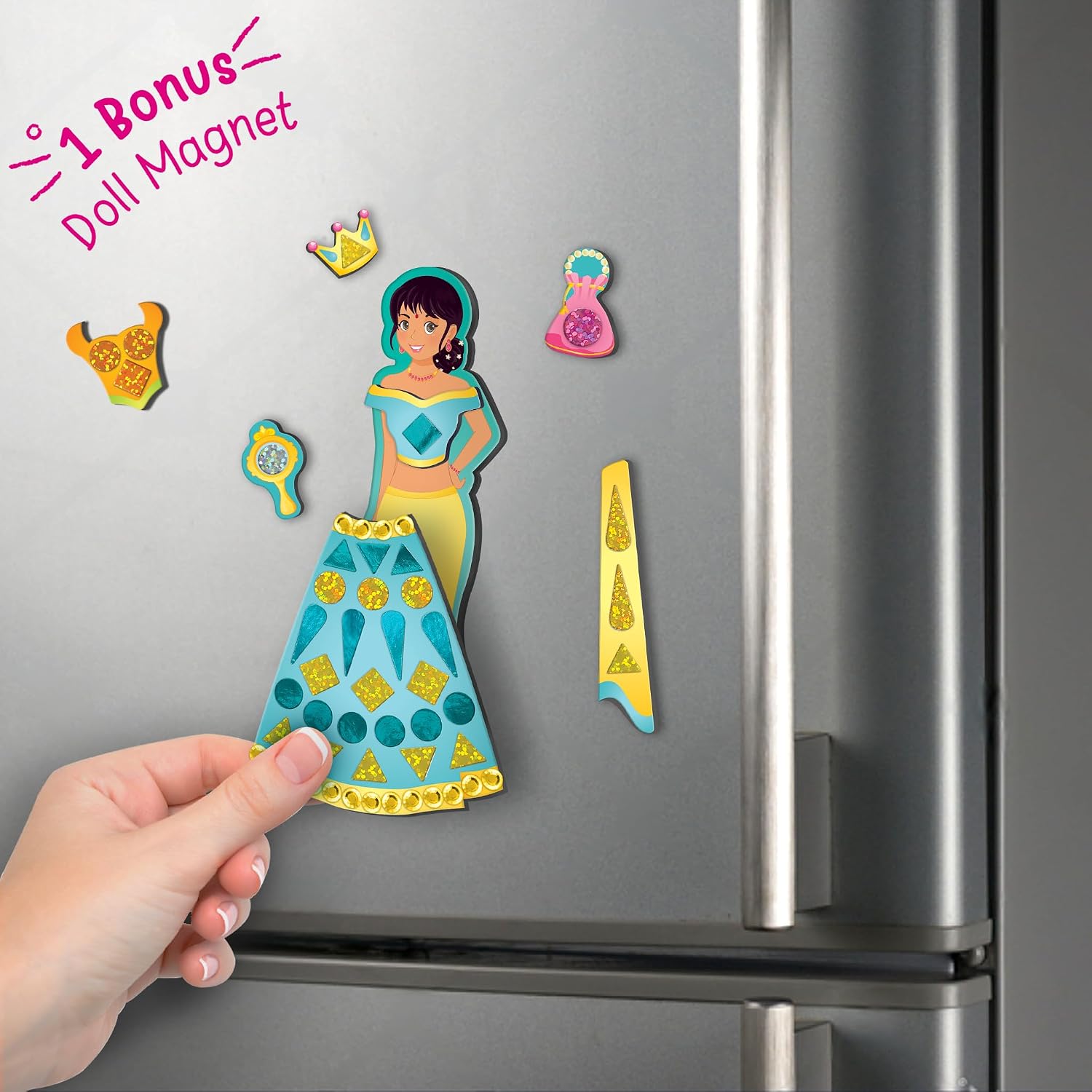 Detalle 2 de Imagimake Magnetic Dress-Up Set, 30 pieces