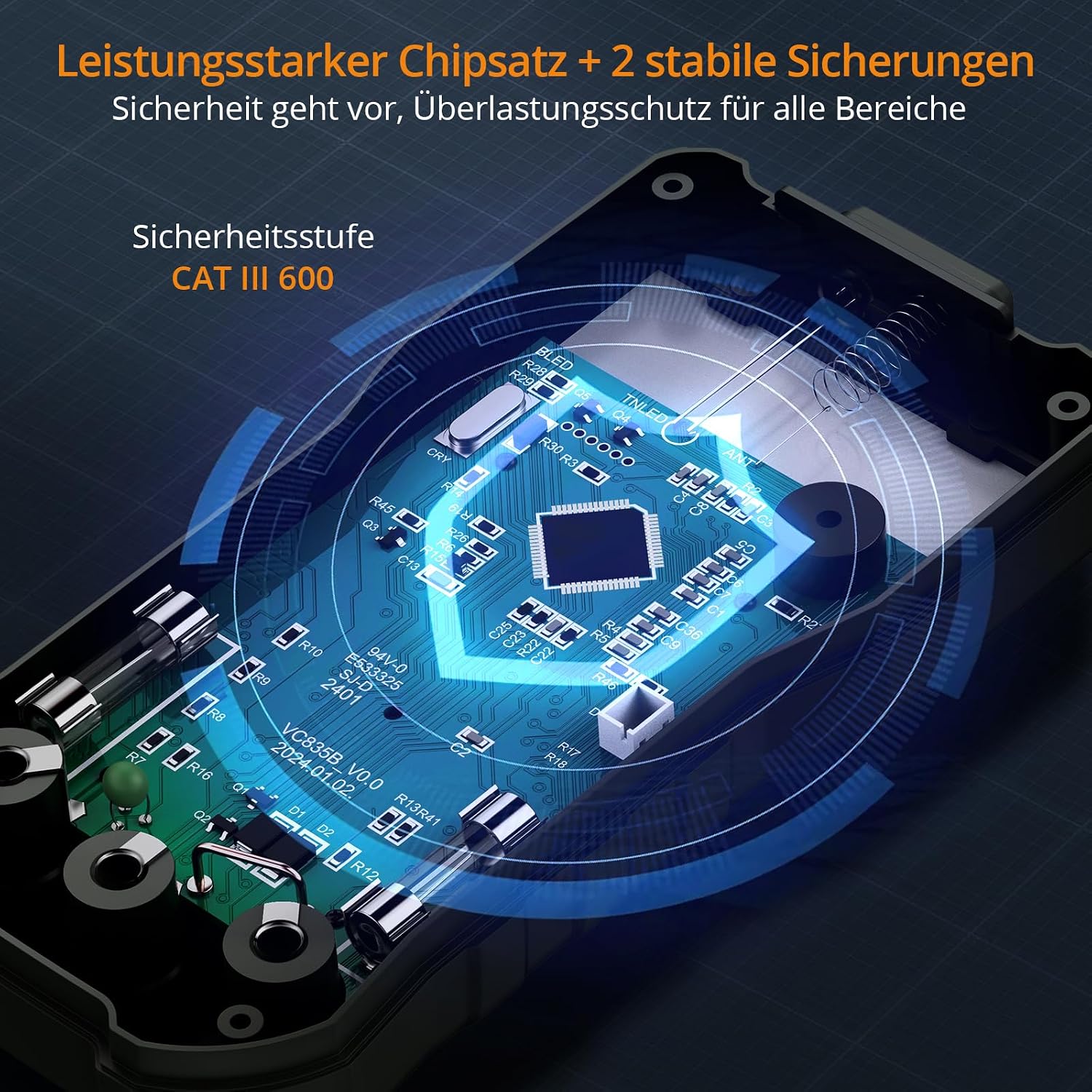 Detalle de Neoteck Digital Multimeter 6000