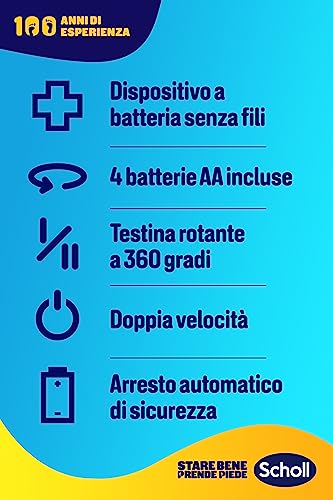 Thumbnail 6 de Scholl Velvet 2in1 Leviga e Ammorbidisce: pedicure elettronico con 5 testine intercambiabili