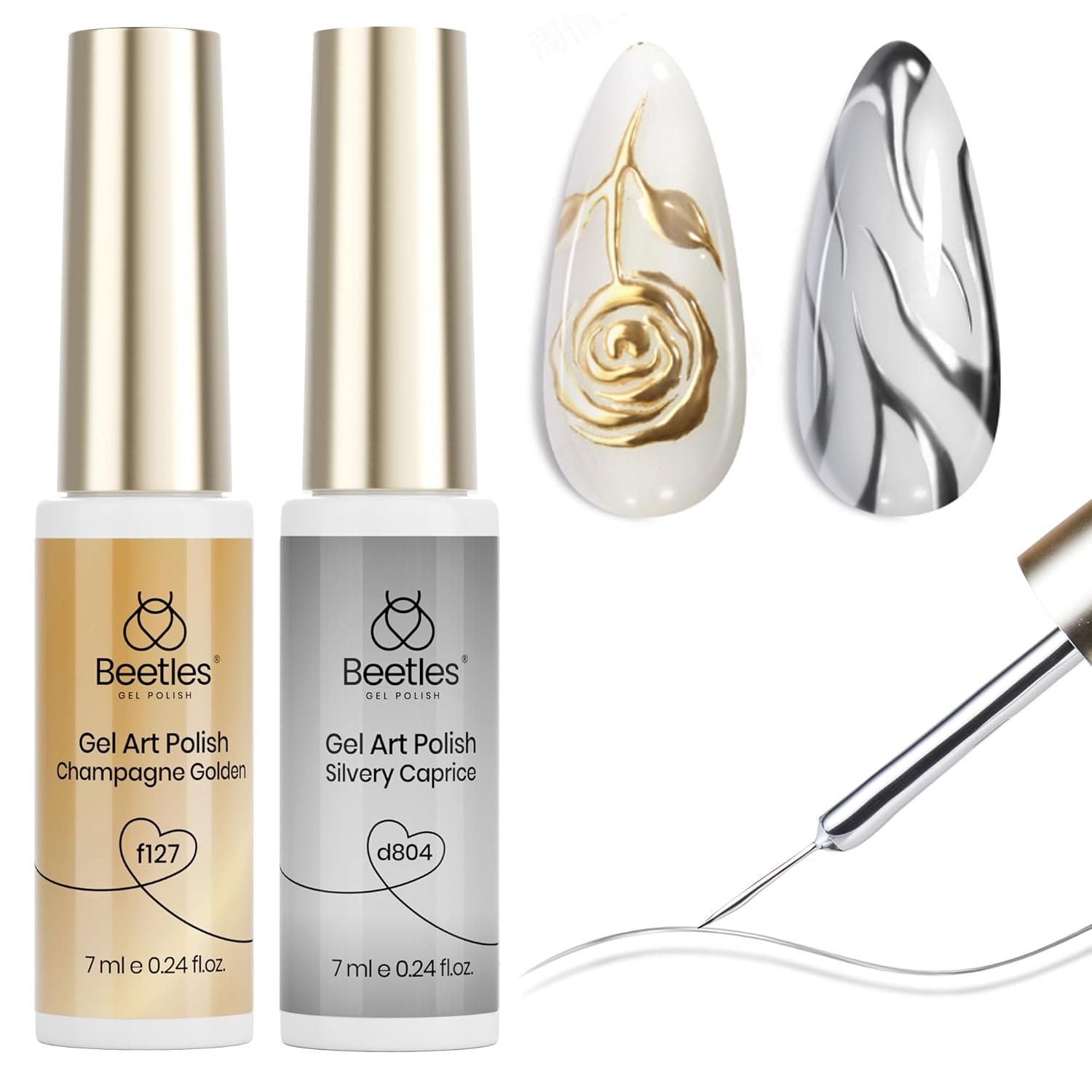 Detalle de Beetles Gel Liner Set, 2pcs