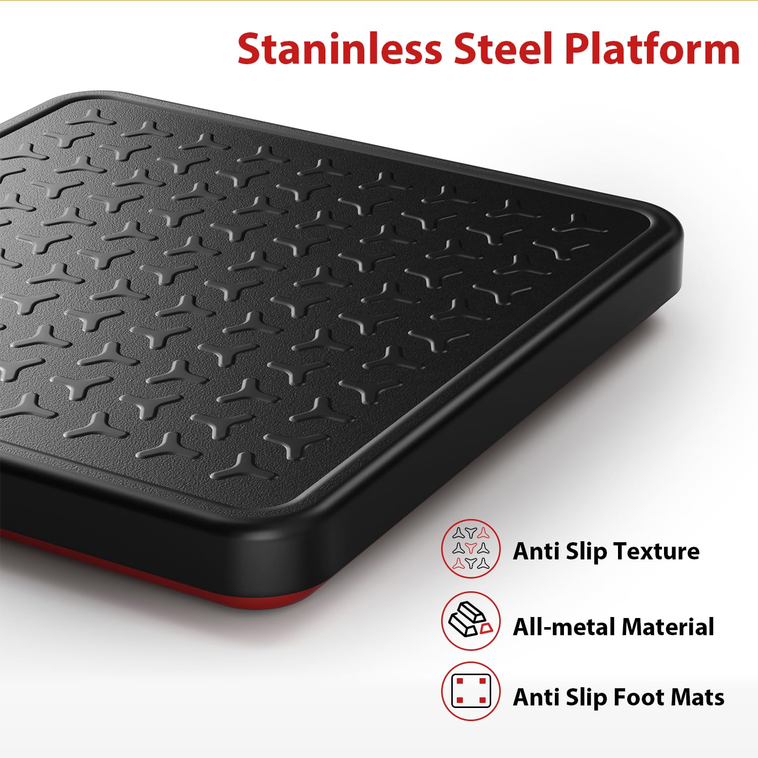 Detalle de GRAM PRES Digital Physician Scale: 660 lb Medical Floor Scale for Precise Body Weight