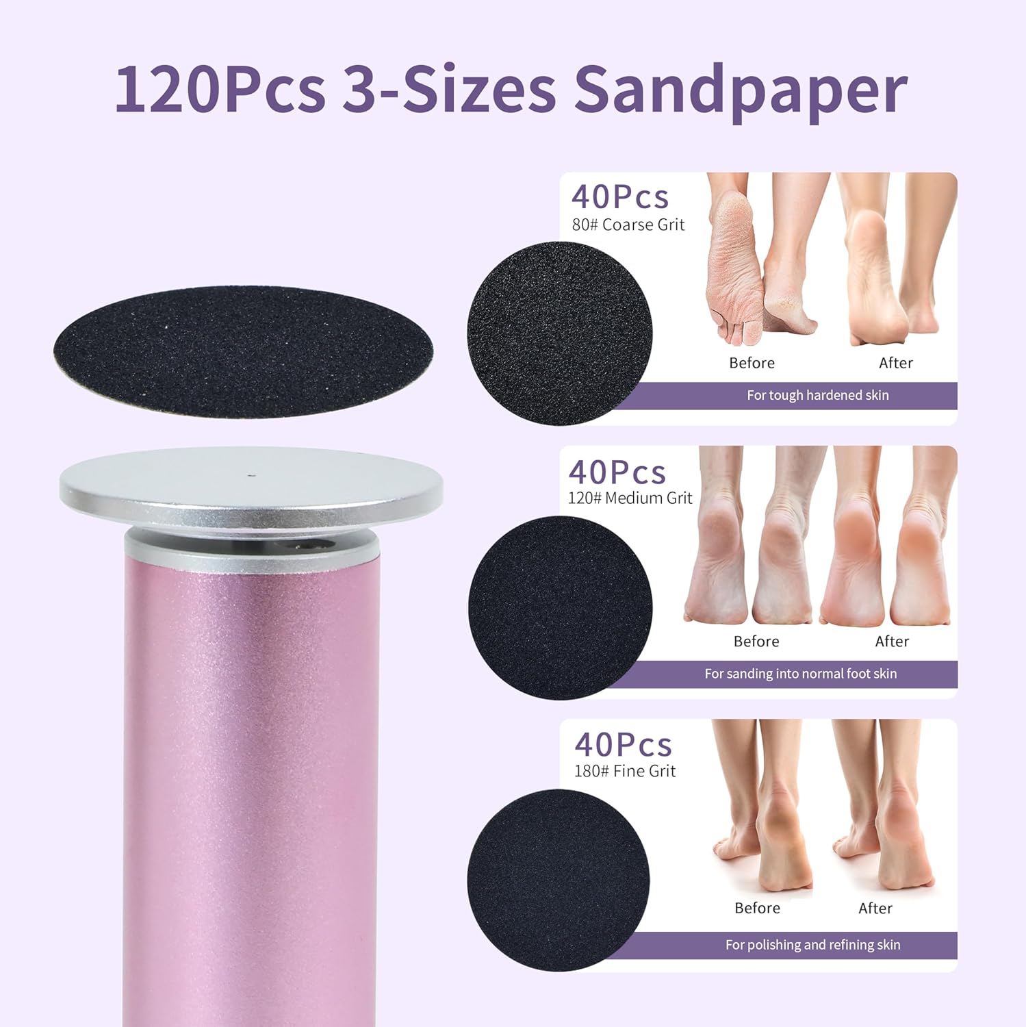Thumbnail 1 de FancyJun Electric Callus Remover 800RPM