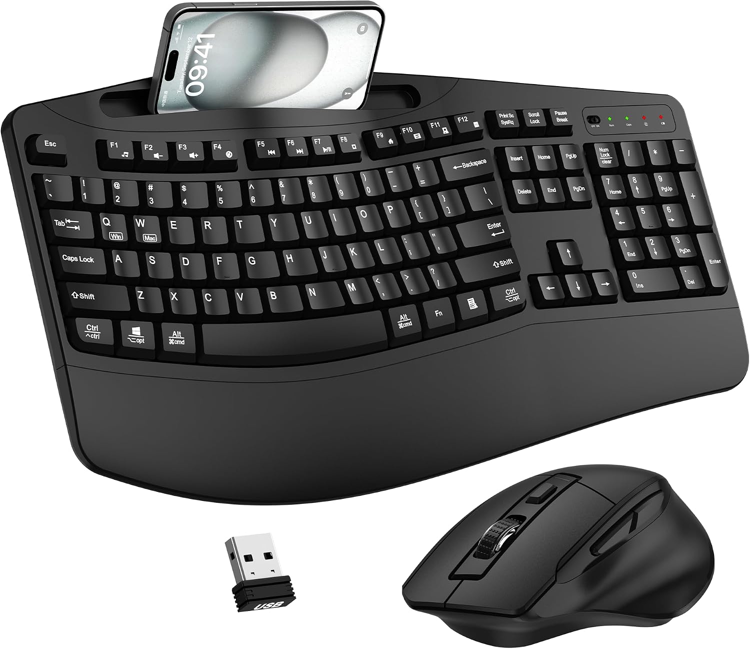Detalle de Wireless Keyboard and Mouse Combo, Full Size