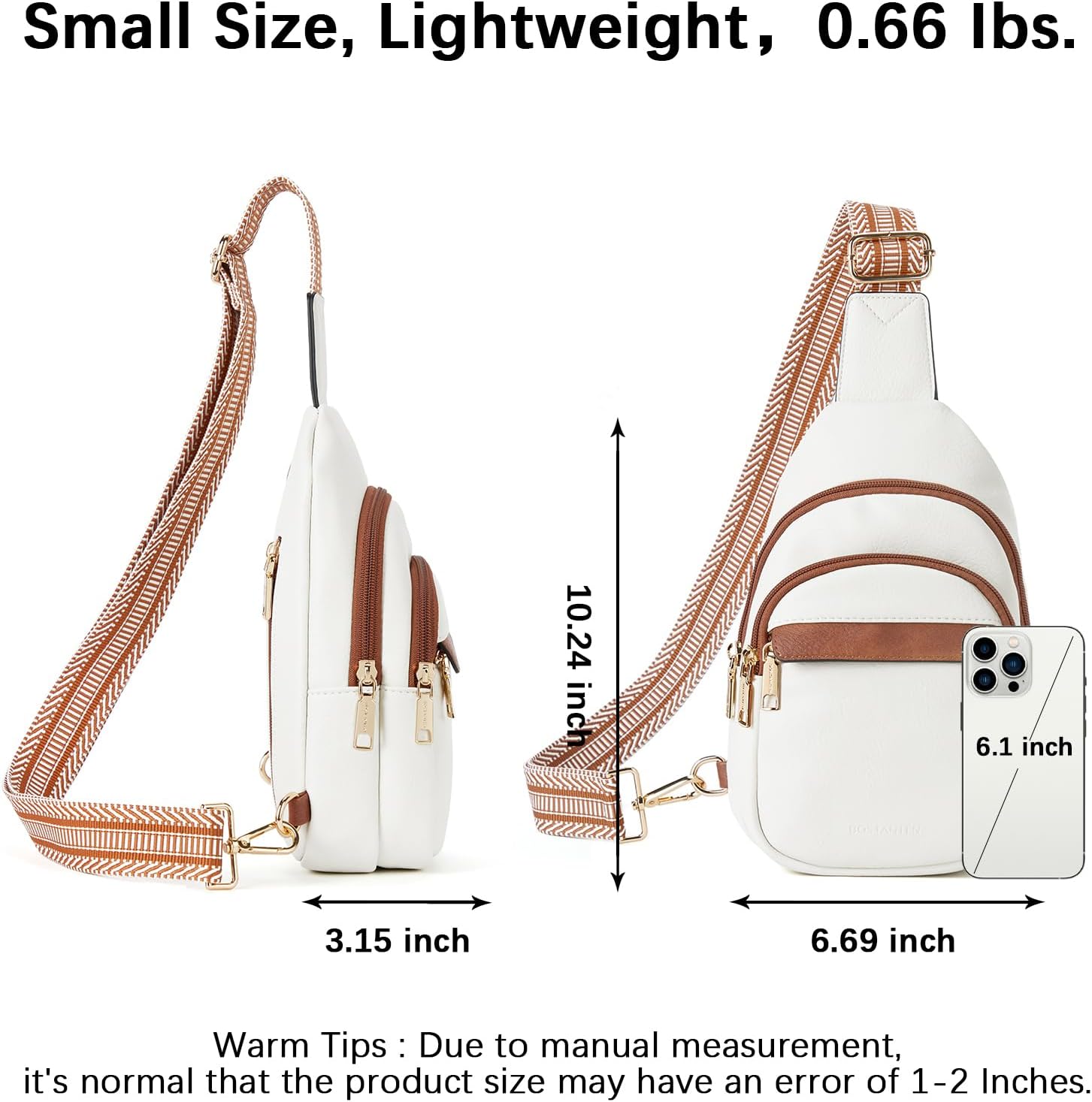 Detalle 2 de BOSTANTEN Small Sling Bag 0.7 lb