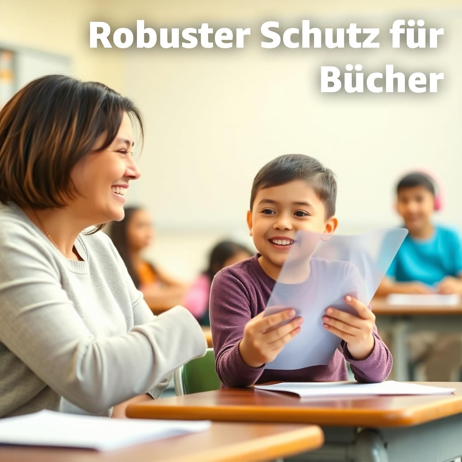 Thumbnail 1 de Couvertures livres DIN A4 transparentes 15x 📚