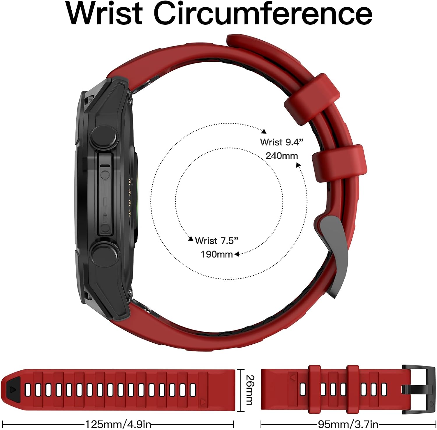 Detalle 2 de OVERSTEP Strap for Fenix 8 51mm replacement