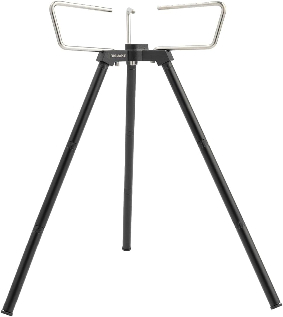 Detalle de Fire-Maple Oar Camping Adjustable Gas Stove Stand – Detachable Tripod for Outdoor Cooking