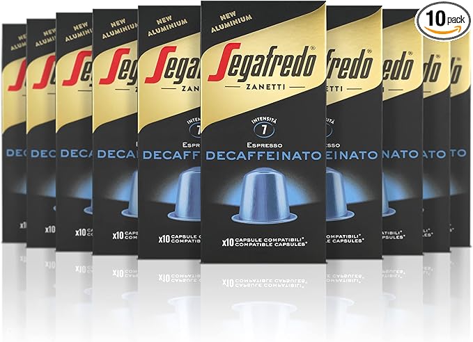 Imagen de Segafredo Zanetti Cápsulas de Café Descafeinado ☕️ Nespresso en OfertitasTOP