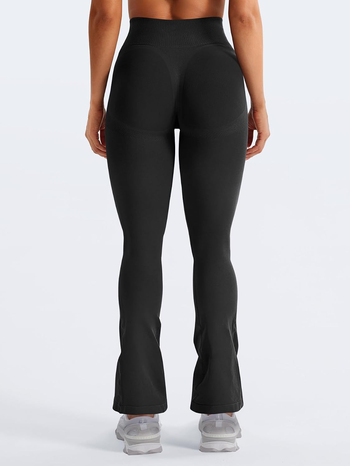 Detalle de YEOREO Women's Mini Flare Butt-Lifting Leggings