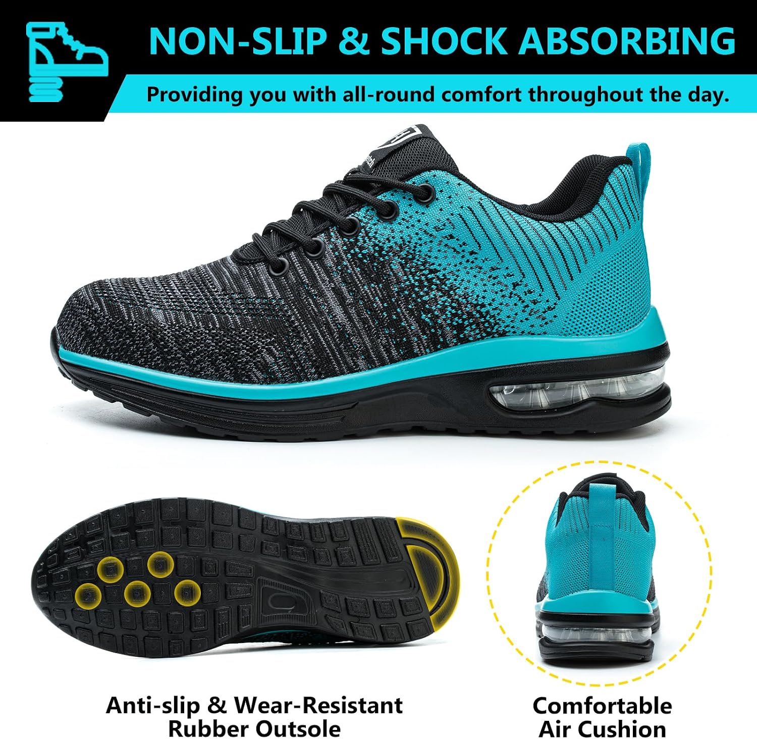 Detalle 1 de Baofular Scarpe antinfortunistiche 420 g
