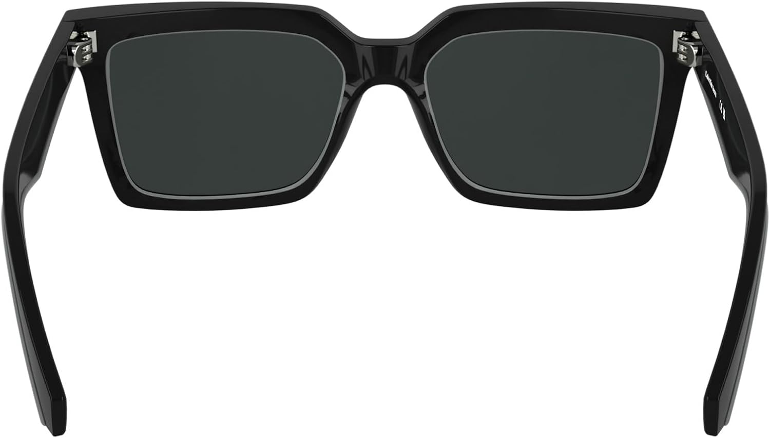 Detalle de Calvin Klein Jeans CKJ25602S occhiali da sole unisex neri con lente grigio pieno