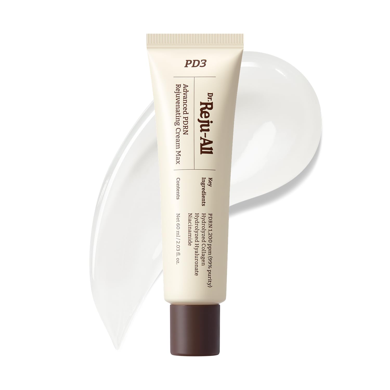 Detalle de Dr.Reju-All Advanced PDRN Rejuvenating Cream Max (1200ppm) Gel Moisturizer, 2 Fl Oz