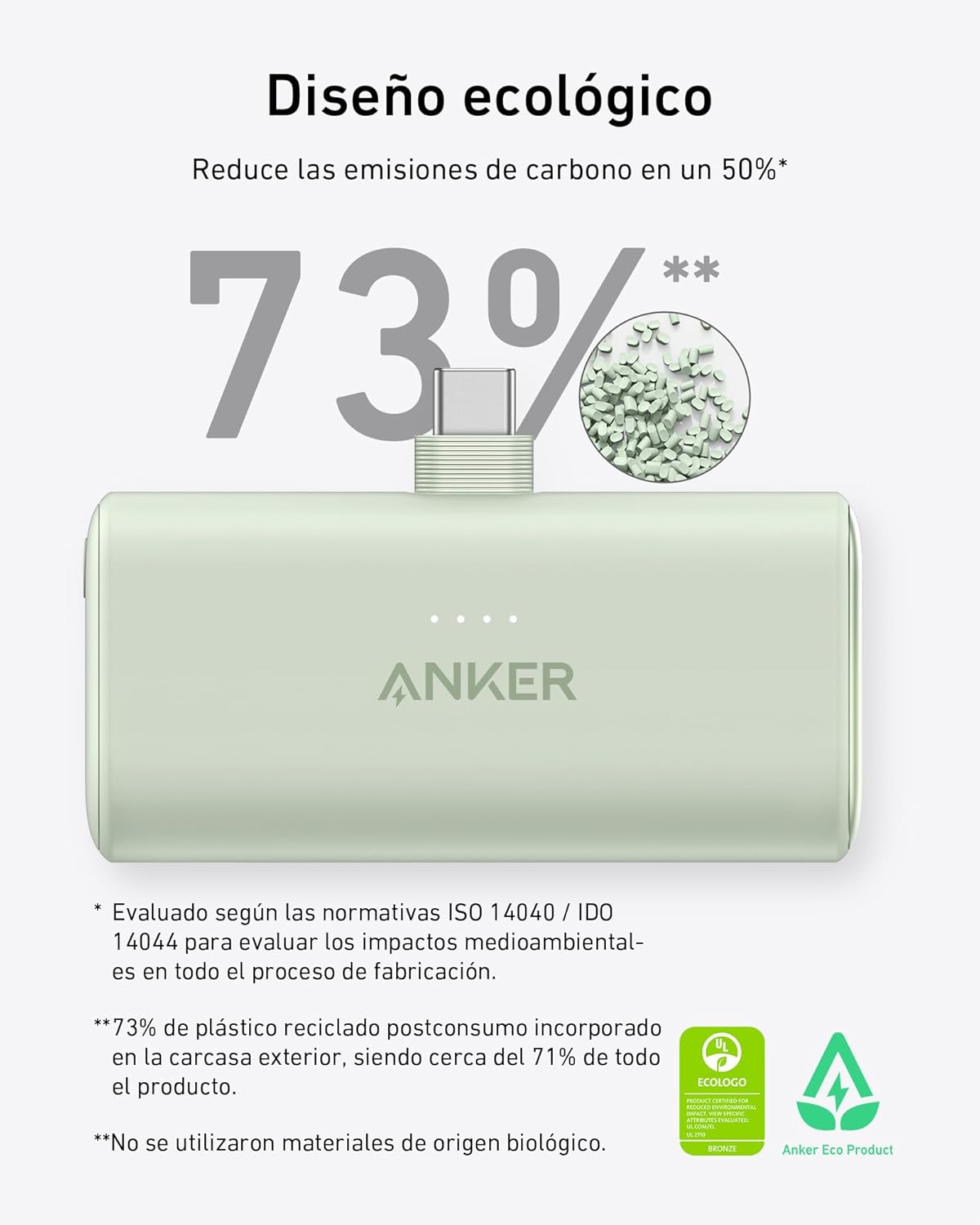 Thumbnail 5 de Anker Nano Powerbank 5000mAh 🔋 USB-C, compatible con iPhone y más