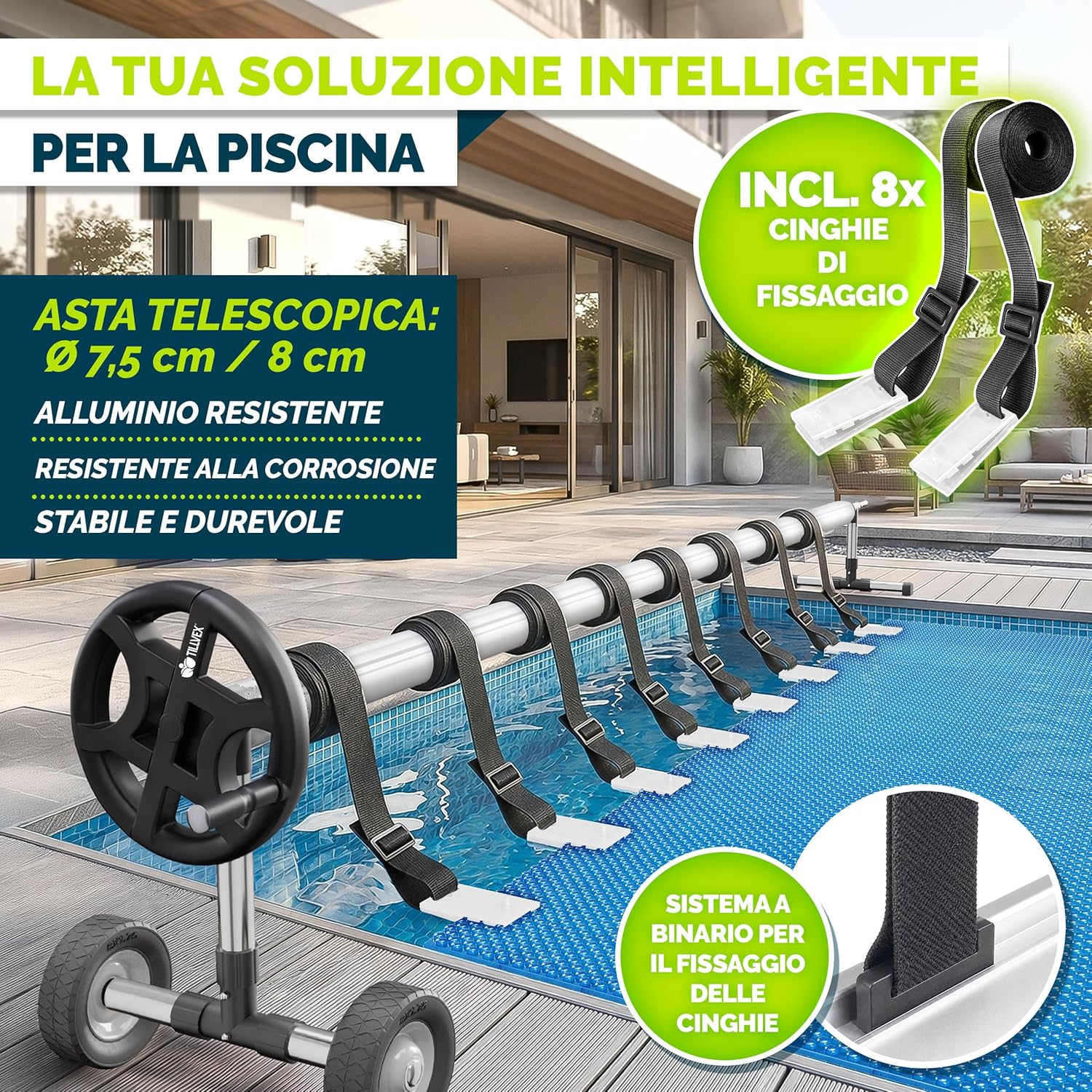 Thumbnail 4 de tillvex Rullo Avvolgitore 3-5,70 m 🏊
