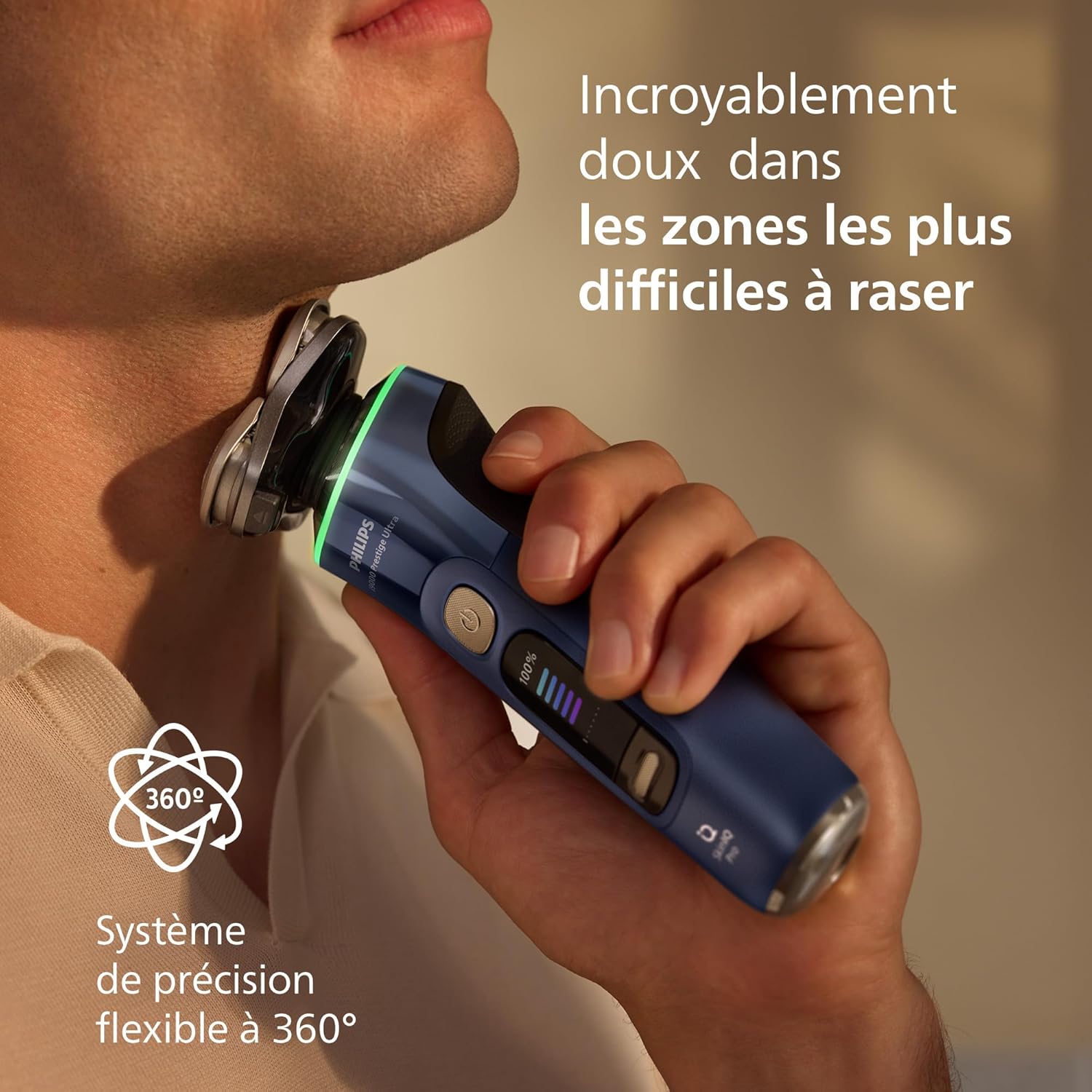 Thumbnail 4 de Philips Rasoir i9000 Prestige Ultra, Skin IQ Pro, 5 modes ⚙