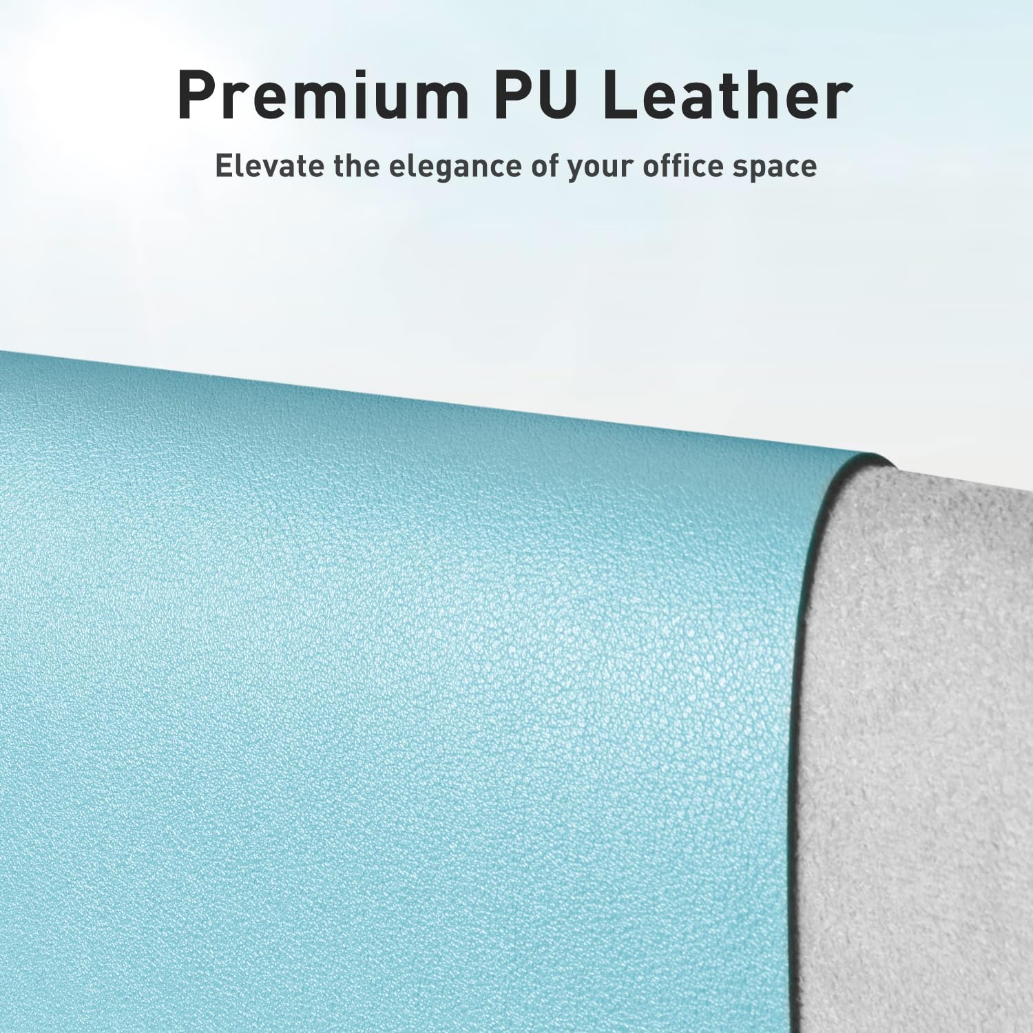 Thumbnail 1 de Aothia Large Synthetic Leather Desk Pad 23.6×13.7 in 🧾