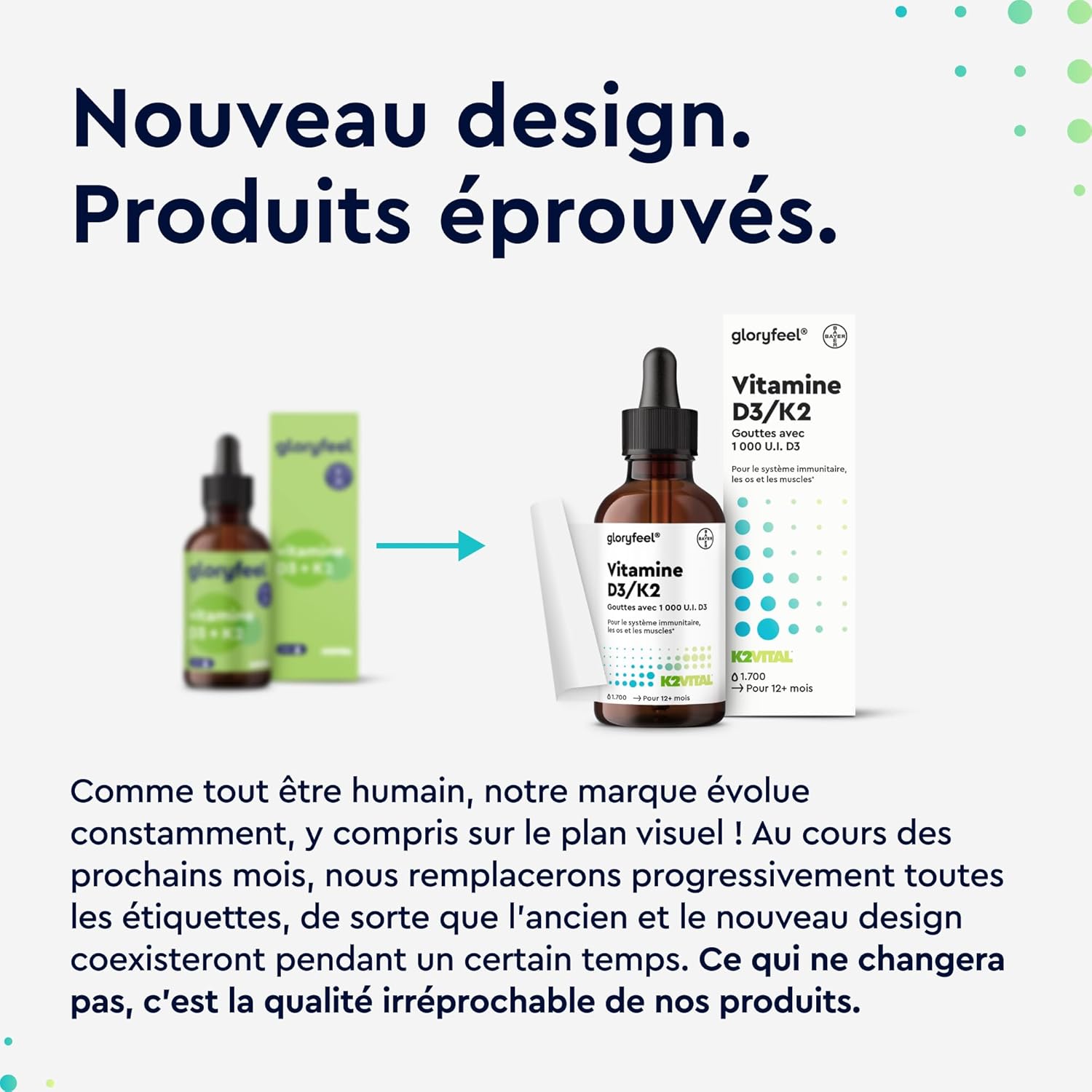 Detalle 2 de Vitamine D3 K2 50ml en gouttes đ