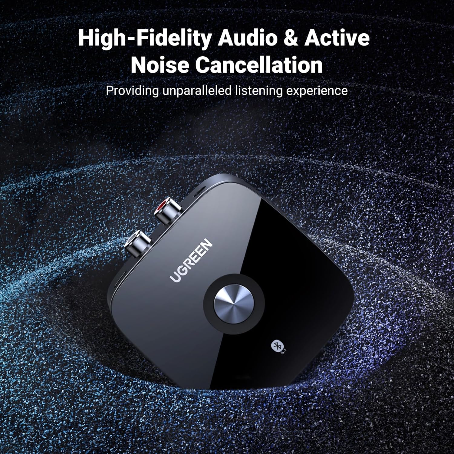 Thumbnail 6 de UGREEN Bluetooth 5.1 Audio Receiver (HiFi) with 3.5mm AUX & 2 RCA, aptX HD, Dual Pairing