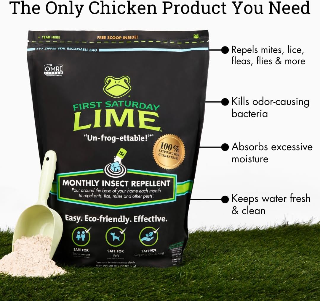 Thumbnail 2 de First Saturday Lime Insect Deterrent 20LB | Natural Outdoor Pest Barrier