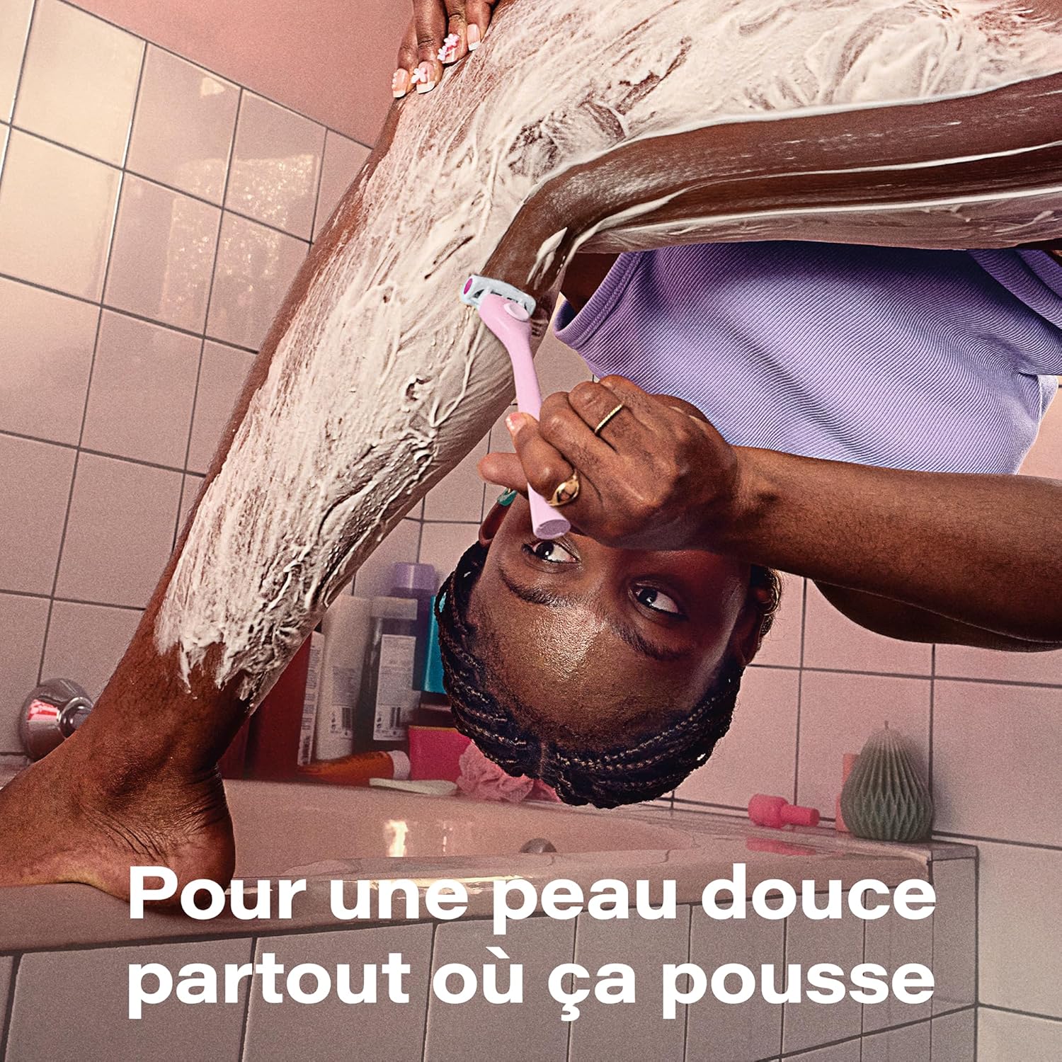 Thumbnail 6 de Wilkinson Sword Intuition Quattro : rasoir féminin avec 3 recharges de lames