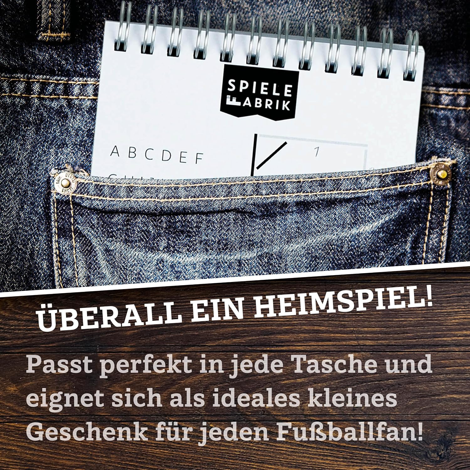 Thumbnail 6 de Spiel Fußballfan GALGENMÄNNCHEN – Rate 60 Fußball-Begriffe (Spieleklassiker 2.0, Party- und Reisespiel)
