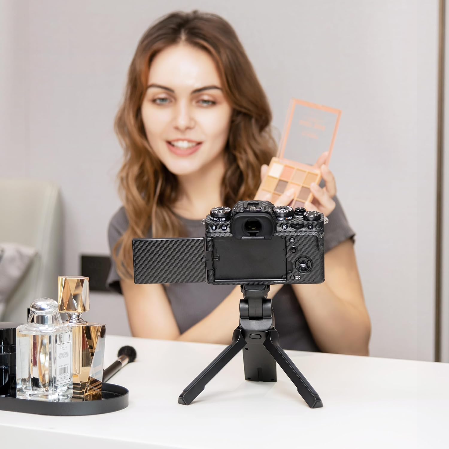 Detalle de JJC TG-BT1 Bluetooth Remote Desktop Tripod Grip for Fujifilm X cameras